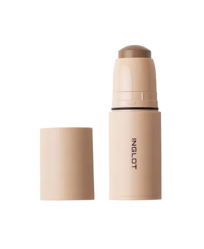 Inglot Cream Stick Bronzer, 0.22 Oz. In Brown