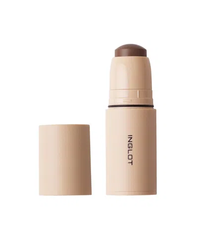 Inglot Cream Stick Bronzer, 0.22 Oz. In Brown