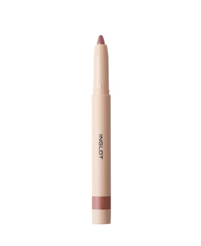 Inglot Creamy Satin Finish Lipliner, 0.05 Oz. In Purple