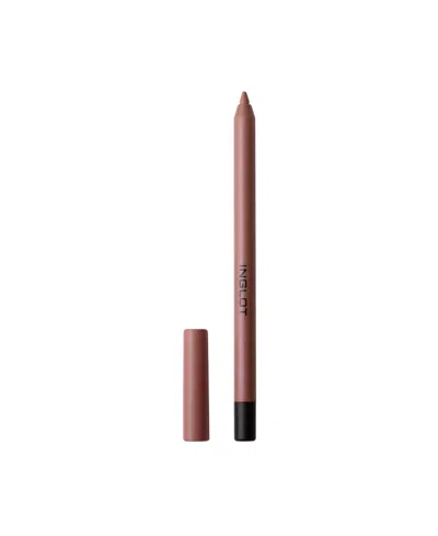 Inglot Creamy Soft Lipliner, 0.04 Oz. In Brown