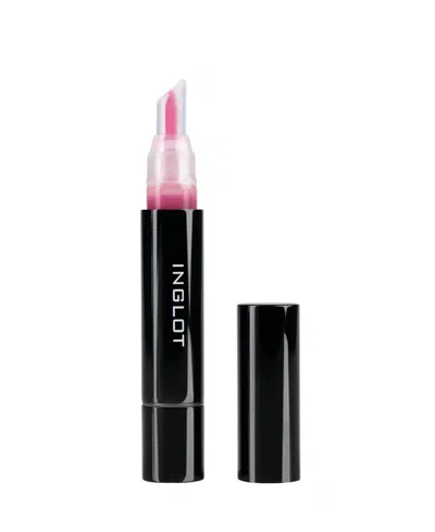 Inglot Shiny Lip Oil, 0.13 Oz. In Pink