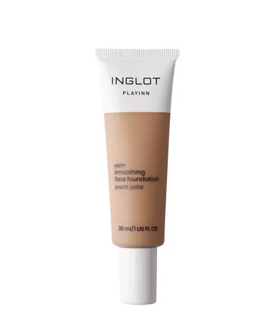 Inglot Smoothing Matte Face Foundation, 1.0 Oz. In Brown