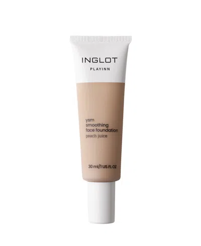 Inglot Smoothing Matte Face Foundation, 1.0 Oz. In Brown