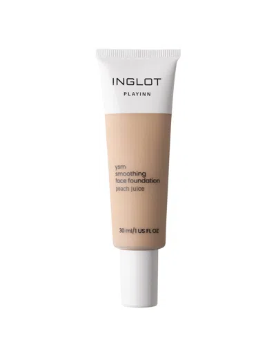 Inglot Smoothing Matte Face Foundation, 1.0 Oz. In Brown