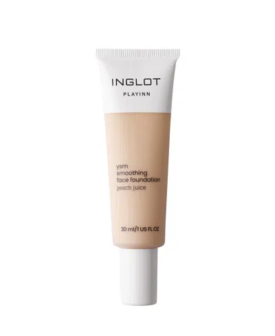 Inglot Smoothing Matte Face Foundation, 1.0 Oz. In Brown