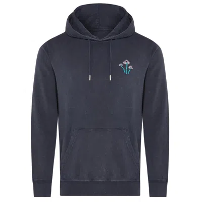 Ingmarson Fungi Embroidered Hoodie Grey Women