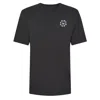 Ingmarson Men's Blue Eyed Flower Upcycled Appliqué T-shirt Grey In Grey