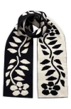 Ingmarson Reversible Floral Wool & Cashmere Scarf In Multi