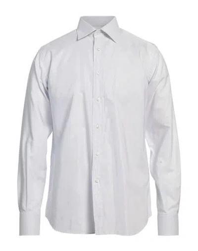 Ingram Man Shirt Light Grey Size 15 ½ Cotton, Viscose