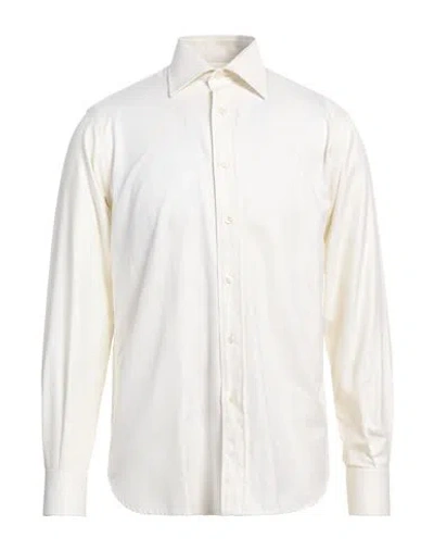 Ingram Man Shirt Pastel Yellow Size 15 Cotton