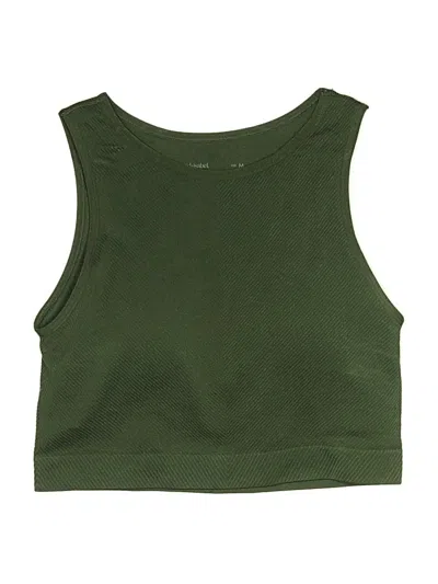 Pre-owned Ingrid & Isabel Active Tank Top In Green