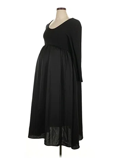 Pre-owned Ingrid & Isabel Casual Dress In Black