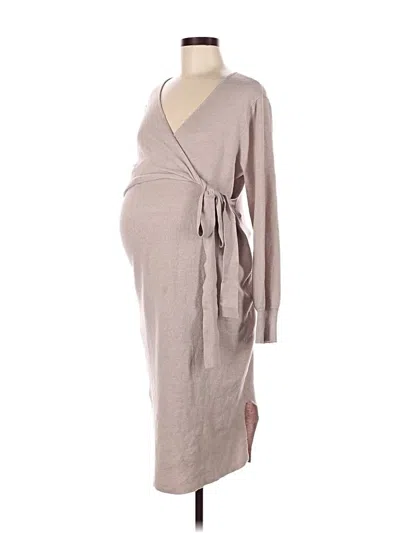 Pre-owned Ingrid & Isabel Casual Dress In Brown