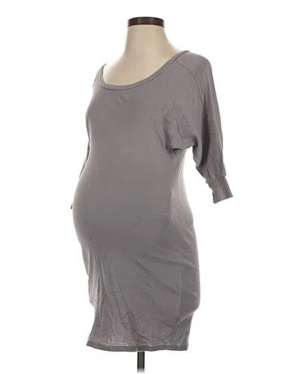 Pre-owned Ingrid & Isabel Casual Dress In Gray