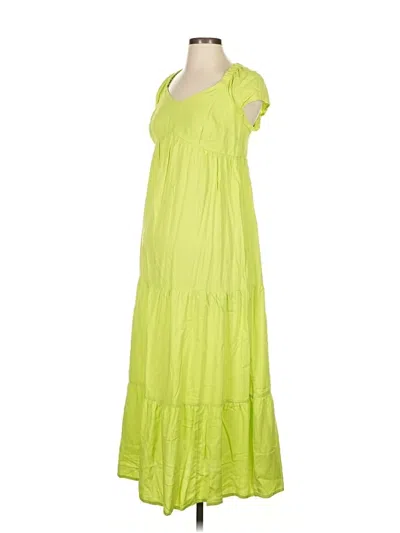 Pre-owned Ingrid & Isabel Casual Dress In Green