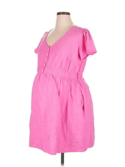 Pre-owned Ingrid & Isabel Casual Dress In Pink