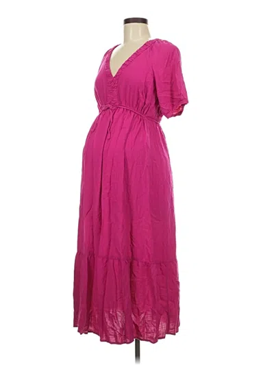 Pre-owned Ingrid & Isabel Casual Dress In Pink