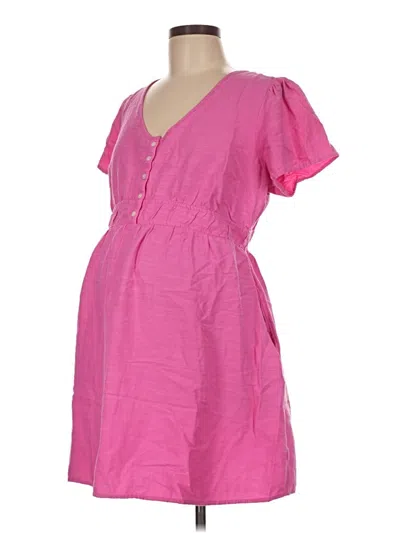 Pre-owned Ingrid & Isabel Casual Dress In Pink