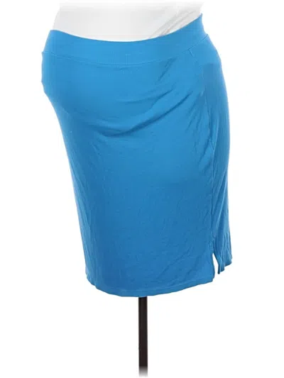 Pre-owned Ingrid & Isabel Casual Skirt In Blue