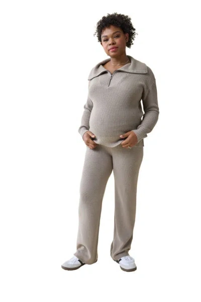 Ingrid & Isabel Easy Sweater Knit Pant In Gray