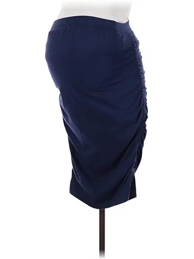 Pre-owned Ingrid & Isabel Formal Skirt In Blue
