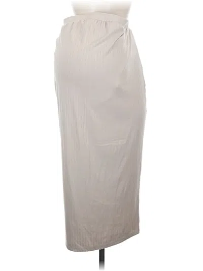 Pre-owned Ingrid & Isabel Formal Skirt In Ivory