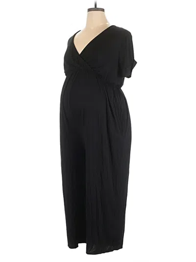 Pre-owned Ingrid & Isabel Jumpsuit In Black