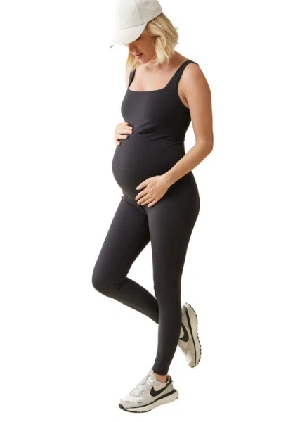 Ingrid & Isabel Long Unitard In Black