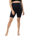 Ingrid & Isabel Maternity Biker Shorts, Pack Of 2 In Black