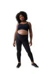 Ingrid & Isabel Maternity Foldover Legging In Black
