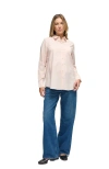 Ingrid & Isabel Maternity Poplin Button Down In Pink