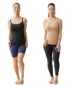 Ingrid & Isabel Postpartum Shaping Cami Bundle In Multi