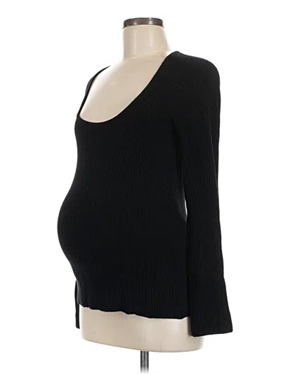 Pre-owned Ingrid & Isabel Pullover Sweater In Black