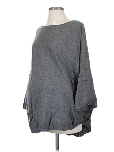Pre-owned Ingrid & Isabel Pullover Sweater In Gray
