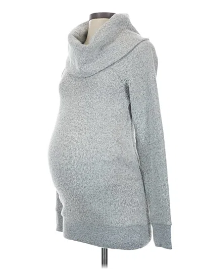 Pre-owned Ingrid & Isabel Pullover Sweater In Gray