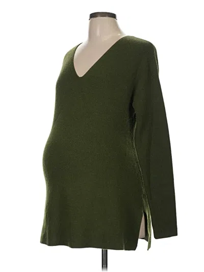 Pre-owned Ingrid & Isabel Pullover Sweater In Green