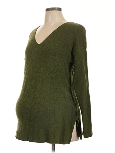 Pre-owned Ingrid & Isabel Pullover Sweater In Green