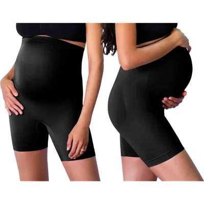 Ingrid & Isabel Shapewear Short Bundle In Black