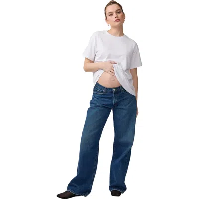 Ingrid & Isabel Short Sleeve Relaxed Tee In White