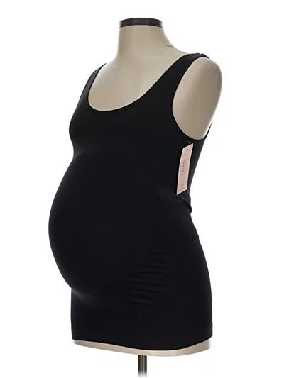 Pre-owned Ingrid & Isabel Tank Top Black Scoop Neck Tops