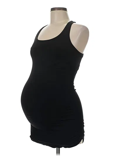 Pre-owned Ingrid & Isabel Tank Top Black Strapless Neckline Tops