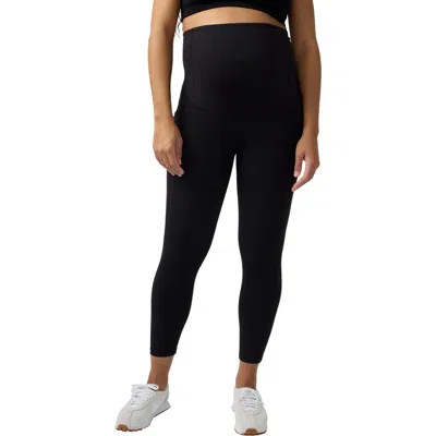 Ingrid & Isabel The Performance All Stage Maternity Black Pocket Active Legging