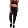 Ingrid & Isabel The Ultimate Fold Down Maternity Jogger In Black