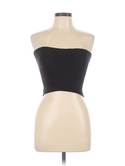 Pre-owned Ingrid & Isabel Tube Top Black Strapless Neckline Tops