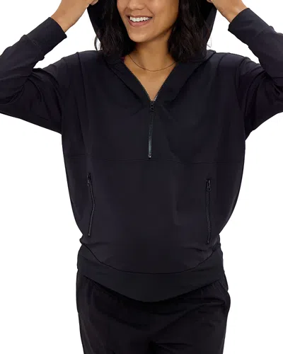 Ingrid & Isabel Ultimate Nursing Pullover In Black
