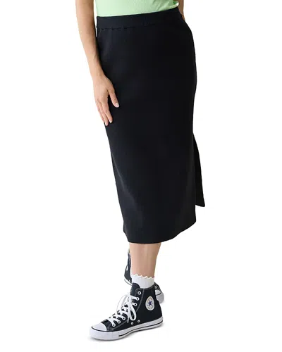 Ingrid & Isabel Maternity Knit Skirt In Black