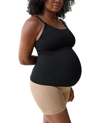 Ingrid & Isabel Nursing & Pumping Cami, Pack Of 2 In Black/ Black