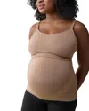 Ingrid & Isabel Nursing & Pumping Cami, Pack Of 2 In Black/ Taupe