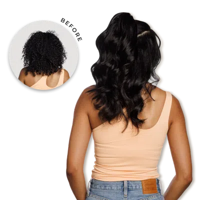 Inh Emily Ponytail Extension - Jet Black