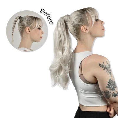 Inh Jordynn Pony - Platinum In Silver